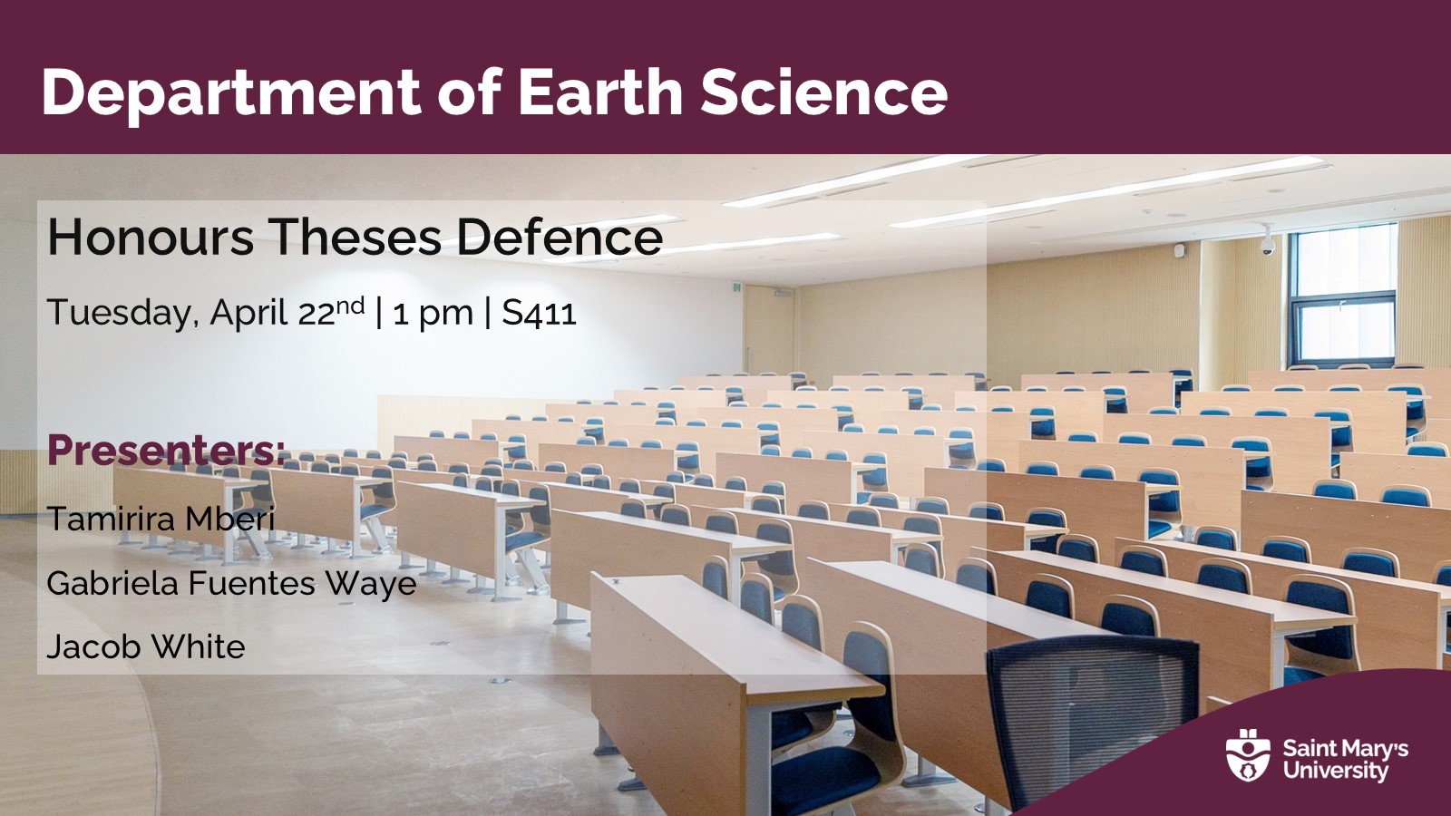 2025 Honours Theses Defence